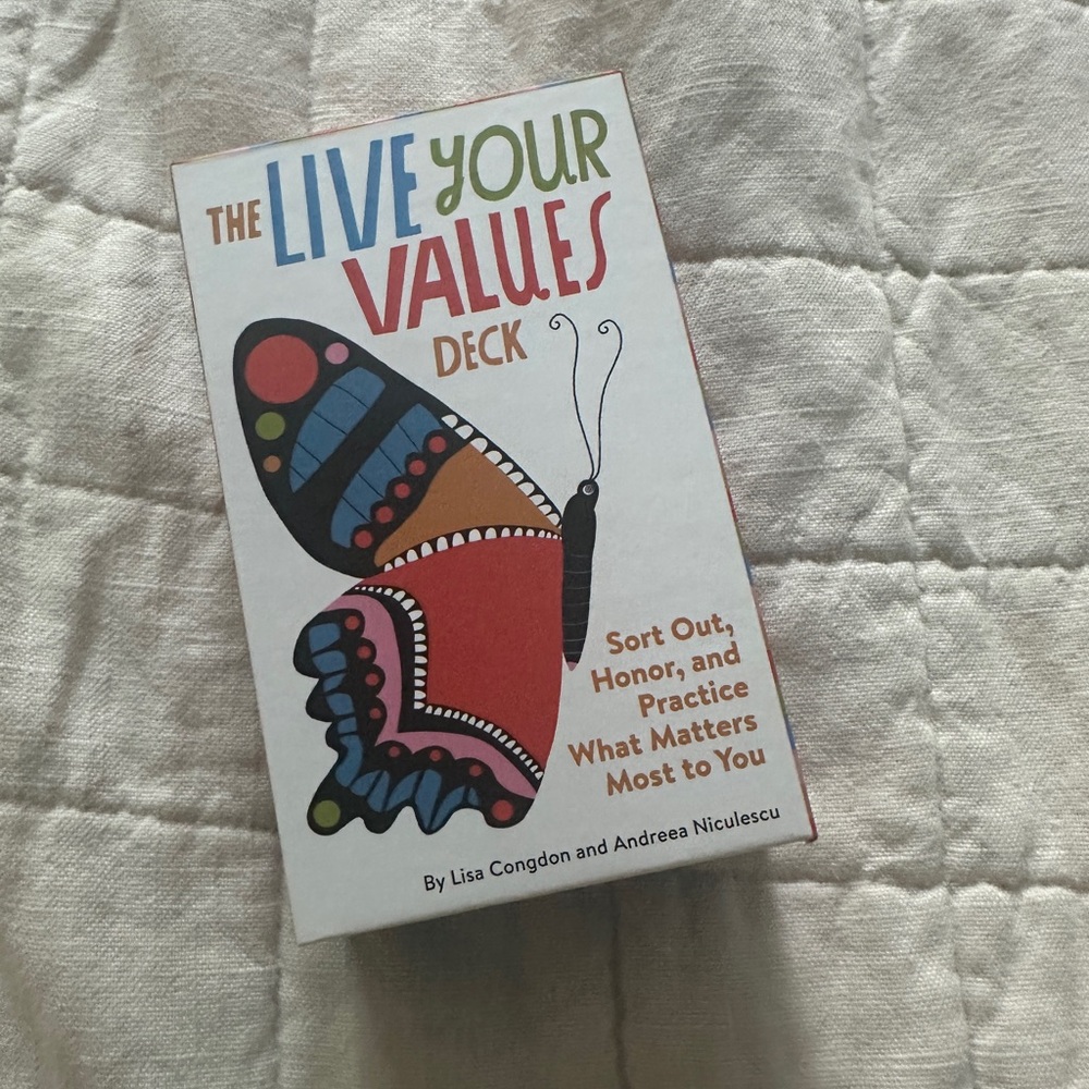 Live Your Values Deck - Multicolor
